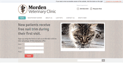 Desktop Screenshot of mordenvet.com