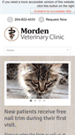 Mobile Screenshot of mordenvet.com